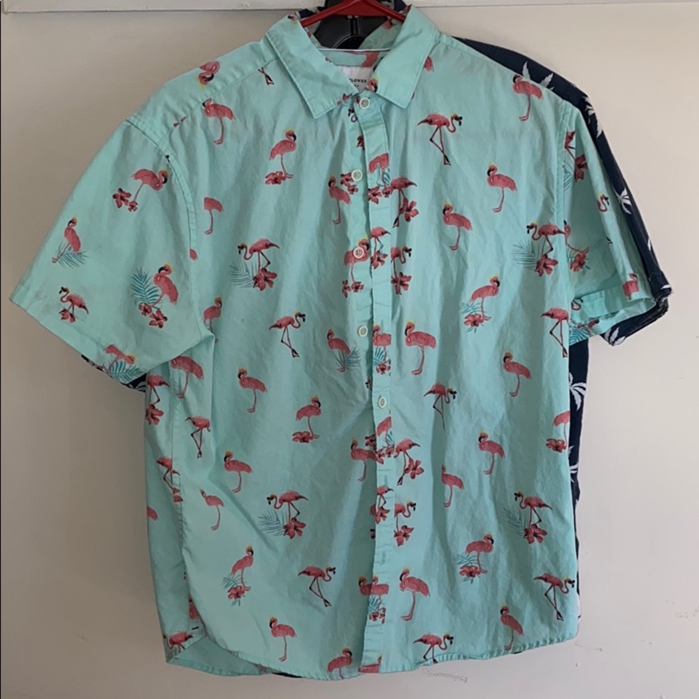 Flamingo button up Shirt